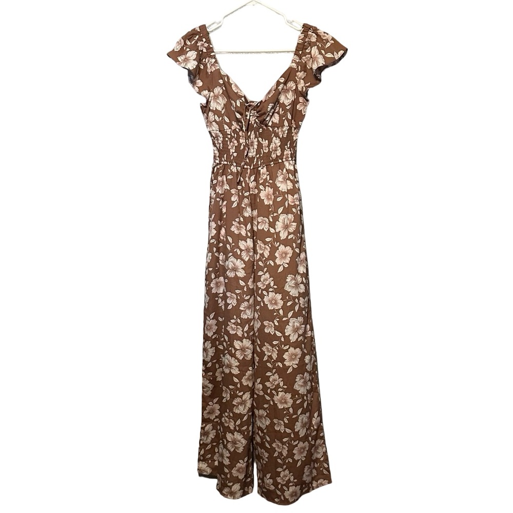 New BOG Collective Floral Jumpsuit